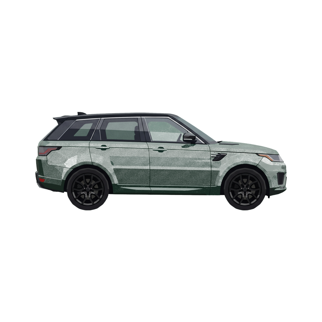 Range Rover Sport die-cut sticker